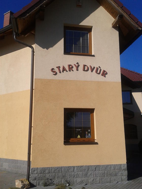 Penzion Stary Dvur Nové Dvory Zewnętrze zdjęcie