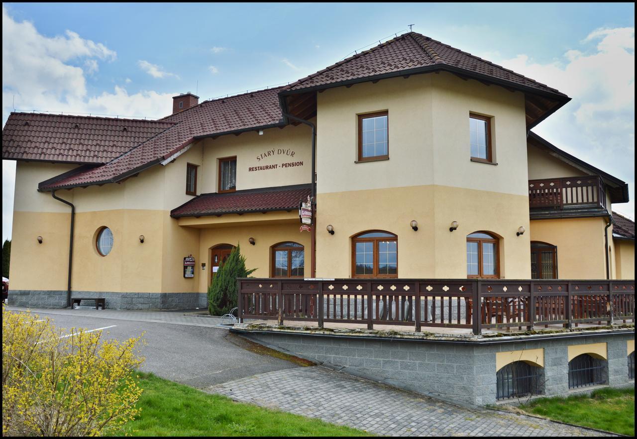 Penzion Stary Dvur Nové Dvory Zewnętrze zdjęcie