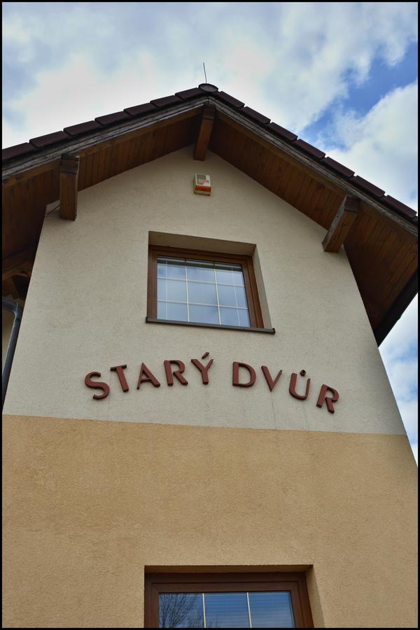 Penzion Stary Dvur Nové Dvory Zewnętrze zdjęcie